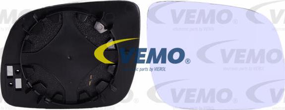 Vemo V10-69-0003 - Verre de rétroviseur, rétroviseur extérieur cwaw.fr