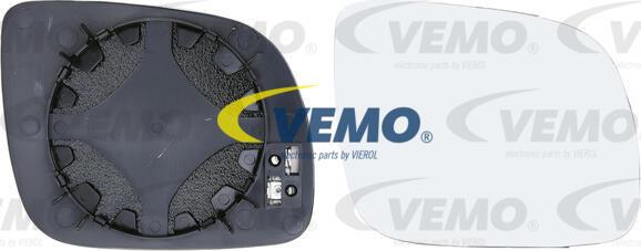 Vemo V10-69-0002 - Verre de rétroviseur, rétroviseur extérieur cwaw.fr