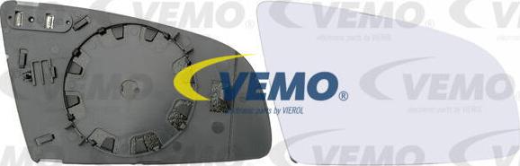 Vemo V10-69-0014 - Verre de rétroviseur, rétroviseur extérieur cwaw.fr