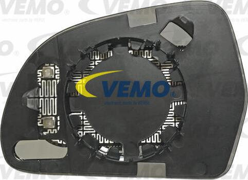 Vemo V10-69-0010 - Verre de rétroviseur, rétroviseur extérieur cwaw.fr