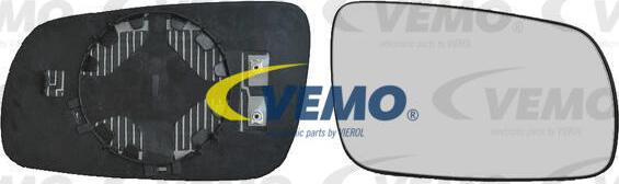 Vemo V10-69-0106 - Verre de rétroviseur, rétroviseur extérieur cwaw.fr