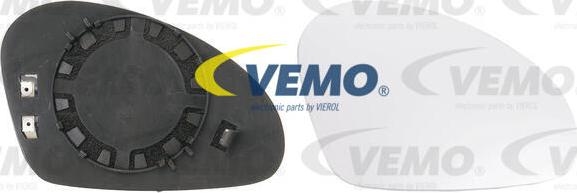 Vemo V10-69-0120 - Verre de rétroviseur, rétroviseur extérieur cwaw.fr