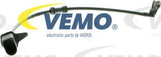 Vemo V10-72-1283 - Contact d'avertissement, usure des plaquettes de frein cwaw.fr