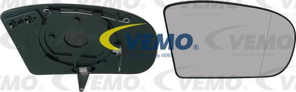 Vemo V30-69-0004 - Verre de rétroviseur, rétroviseur extérieur cwaw.fr