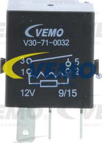 Vemo V30-71-0032 - Relais, pompe à carburant cwaw.fr