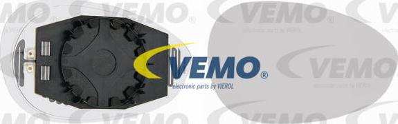 Vemo V24-69-0008 - Verre de rétroviseur, rétroviseur extérieur cwaw.fr