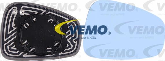 Vemo V24-69-0036 - Verre de rétroviseur, rétroviseur extérieur cwaw.fr