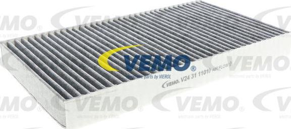 Vemo V24-31-1101 - Filtre, air de l'habitacle cwaw.fr