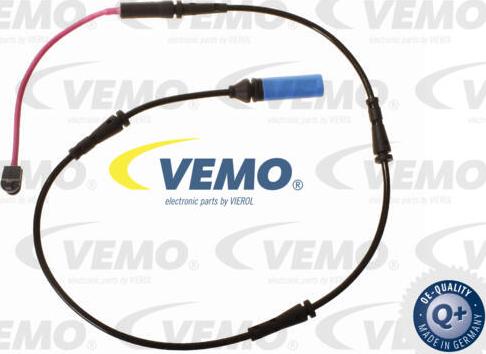 Vemo V20-72-0186 - Contact d'avertissement, usure des plaquettes de frein cwaw.fr