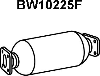 Veneporte BW10225F - Filtre à particules / à suie, échappement cwaw.fr