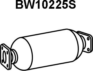 Veneporte BW10225S - Filtre à particules / à suie, échappement cwaw.fr