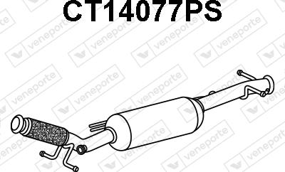 Veneporte CT14077PS - Catalyseur SCR cwaw.fr