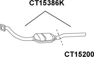 Veneporte CT15200 - Tube de réparation, catalyseur cwaw.fr