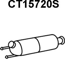 Veneporte CT15720S - Filtre à particules / à suie, échappement cwaw.fr