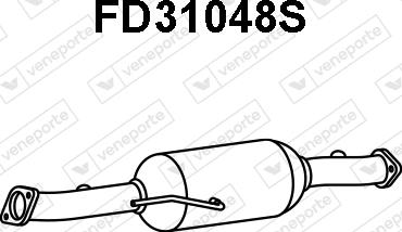 Veneporte FD31048S - Filtre à particules / à suie, échappement cwaw.fr