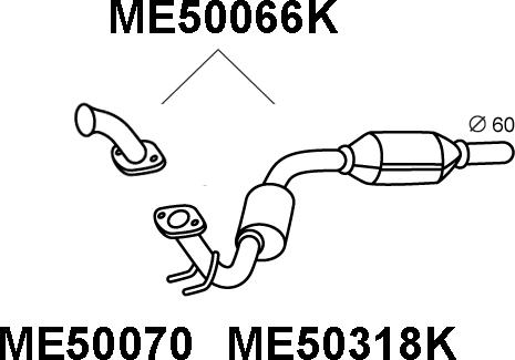 Veneporte ME50066K - Catalyseur cwaw.fr