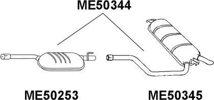 Veneporte ME50344 - Silencieux arrière cwaw.fr