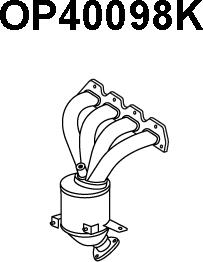 Veneporte OP40098K - Catalyseur en coude cwaw.fr