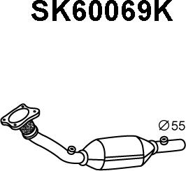 Veneporte SK60069K - Catalyseur cwaw.fr