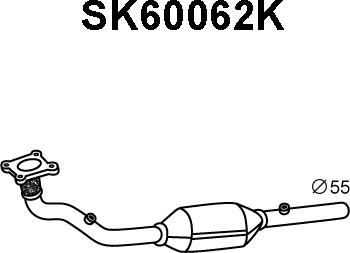 Veneporte SK60062K - Catalyseur cwaw.fr