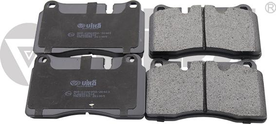 Vika 66980008101 - Kit de plaquettes de frein, frein à disque cwaw.fr