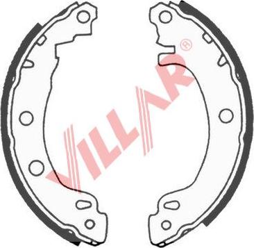 Villar 629.0646 - Jeu de mâchoires de frein cwaw.fr