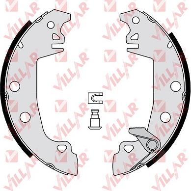 Villar 629.0341 - Jeu de mâchoires de frein cwaw.fr