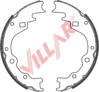 Villar 629.0734 - Jeu de mâchoires de frein cwaw.fr