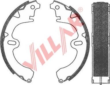 Villar 629.0779 - Jeu de mâchoires de frein cwaw.fr