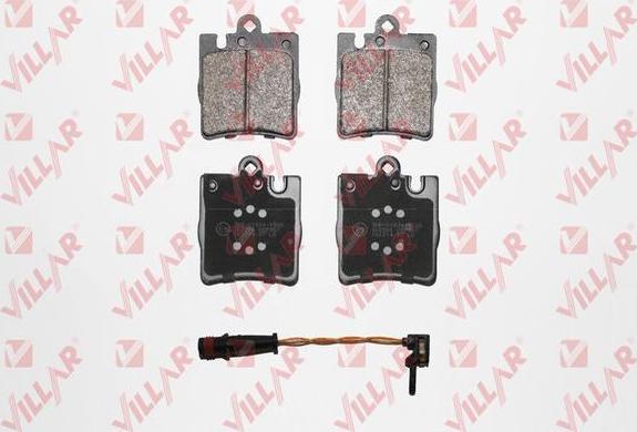 Villar 626.0957B - Kit de plaquettes de frein, frein à disque cwaw.fr