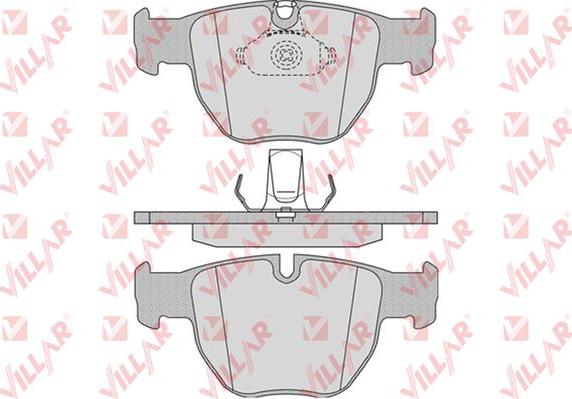 Villar 626.0909 - Kit de plaquettes de frein, frein à disque cwaw.fr