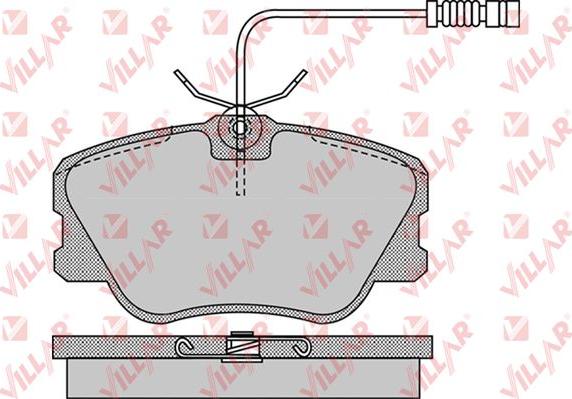 Cifam 8220610K - Kit de plaquettes de frein, frein à disque cwaw.fr