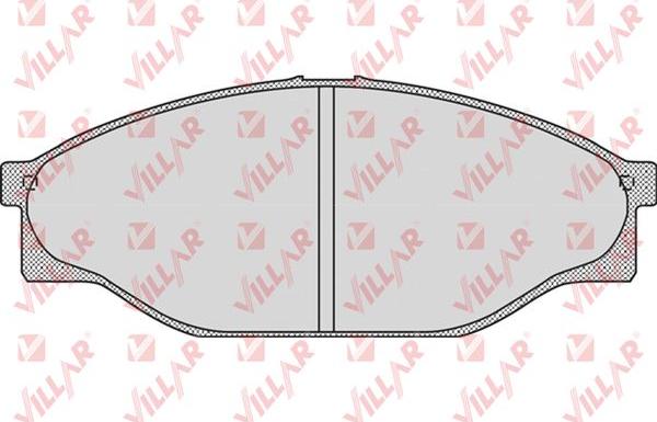 Villar 626.0927 - Kit de plaquettes de frein, frein à disque cwaw.fr