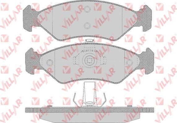 Quinton Hazell 1563601519 - Kit de plaquettes de frein, frein à disque cwaw.fr