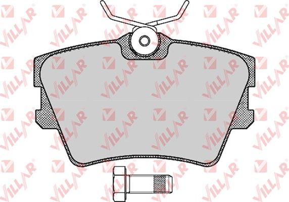 Villar 626.0616 - Kit de plaquettes de frein, frein à disque cwaw.fr