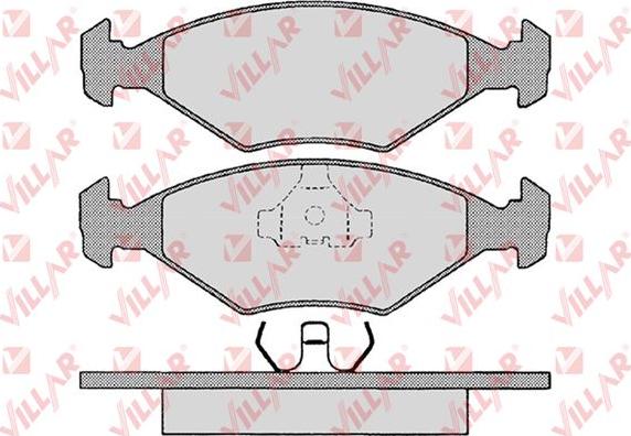 Villar 626.0679 - Kit de plaquettes de frein, frein à disque cwaw.fr