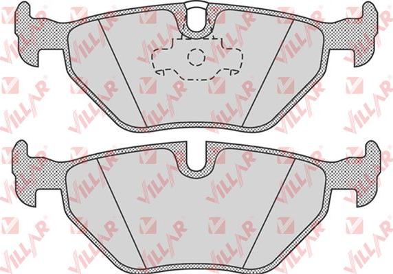 Villar 626.0675 - Kit de plaquettes de frein, frein à disque cwaw.fr