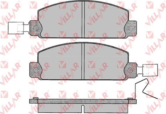 Spidan 32133 - Kit de plaquettes de frein, frein à disque cwaw.fr