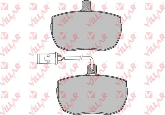 Villar 626.0014 - Kit de plaquettes de frein, frein à disque cwaw.fr