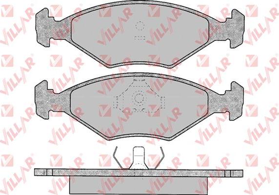 Villar 626.0016 - Kit de plaquettes de frein, frein à disque cwaw.fr