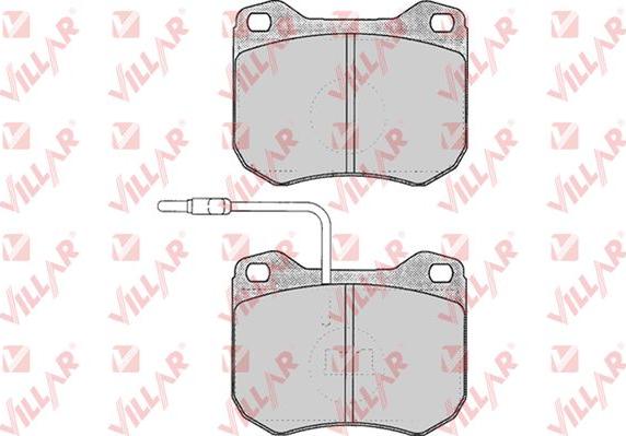 Villar 626.0146 - Kit de plaquettes de frein, frein à disque cwaw.fr