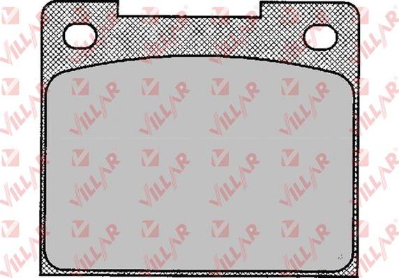 Villar 626.0113 - Kit de plaquettes de frein, frein à disque cwaw.fr