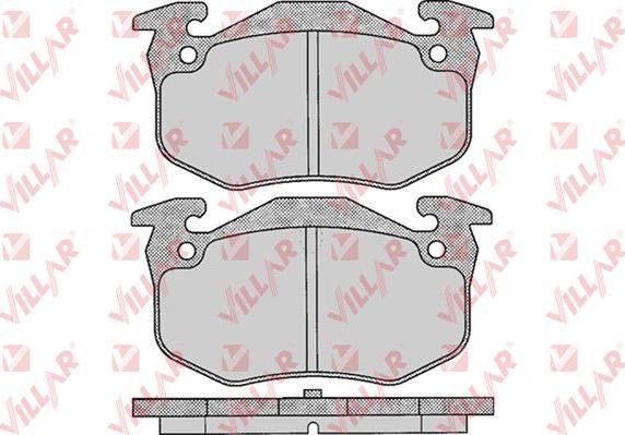 Villar 626.0307 - Kit de plaquettes de frein, frein à disque cwaw.fr