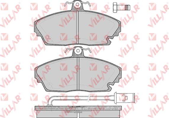 Villar 626.0339 - Kit de plaquettes de frein, frein à disque cwaw.fr