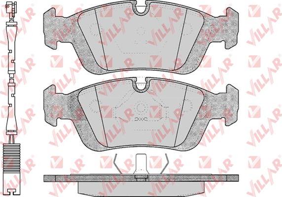 Villar 626.0331A - Kit de plaquettes de frein, frein à disque cwaw.fr