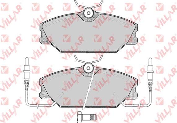 Villar 626.0258 - Kit de plaquettes de frein, frein à disque cwaw.fr