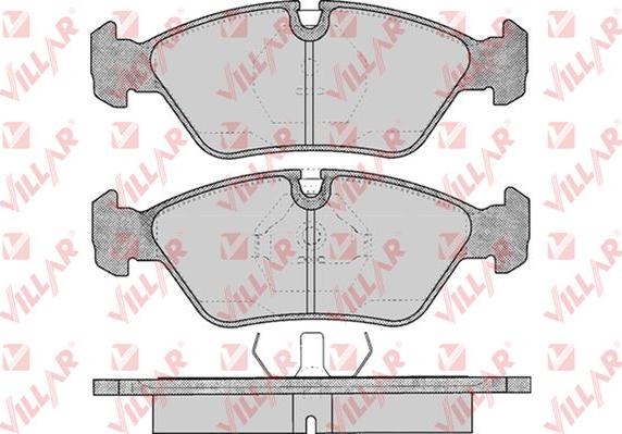 Villar 626.0237 - Kit de plaquettes de frein, frein à disque cwaw.fr