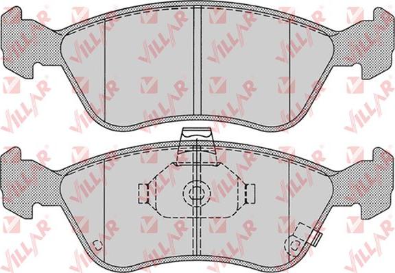 Villar 626.0709 - Kit de plaquettes de frein, frein à disque cwaw.fr