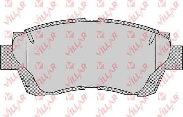 Villar 626.0701 - Kit de plaquettes de frein, frein à disque cwaw.fr