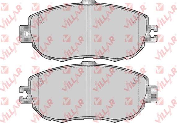 Villar 626.0703 - Kit de plaquettes de frein, frein à disque cwaw.fr